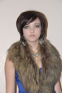 Girl With Fur 2
